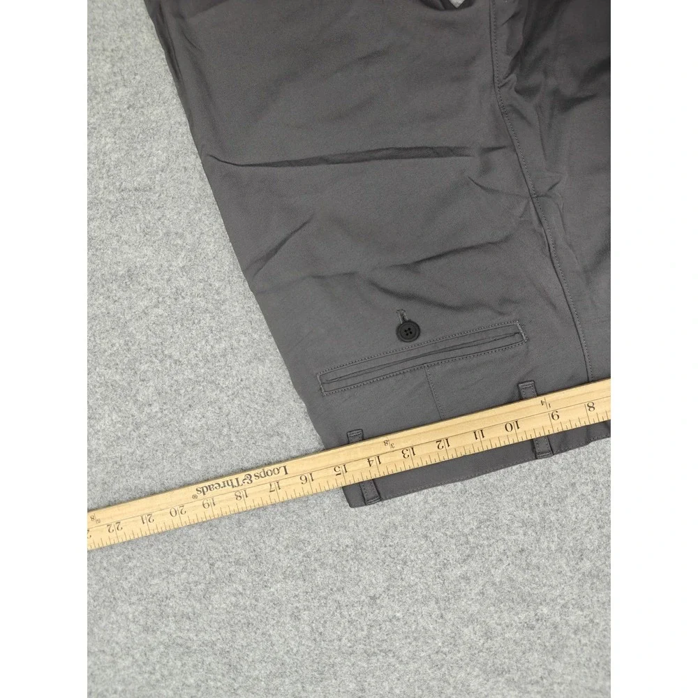 Theory Pants Mens 29 Gray Zaine SW Ascend Tech Slim Stretch‎ Microfiber Chino